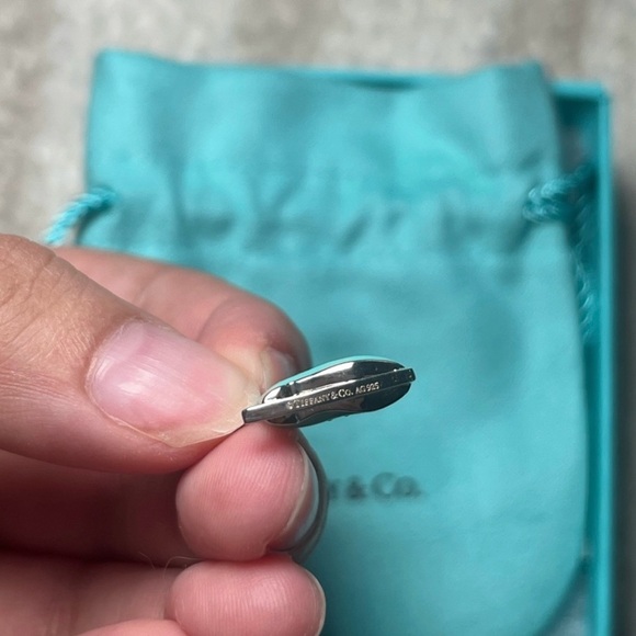 Tiffany & Co. Silver and Blue Ice Skate Charm - Picture 4 of 4